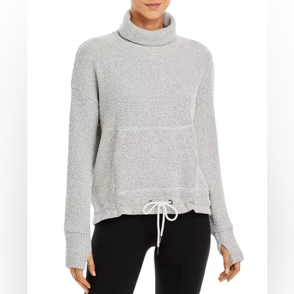 Sweaty Betty Bouclé Funnel Neck Sweatshirt